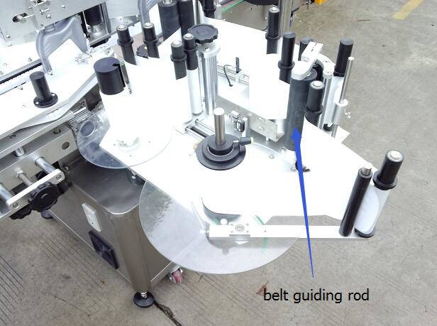 Objek mengesan mesin pelekat pelekat sisi automatik mata sihir dengan pusing putar