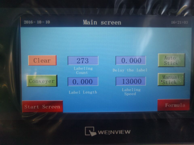 Mesin Pelabelan Botol Bulat 10-50ml Untuk Lipstik Kosmetik