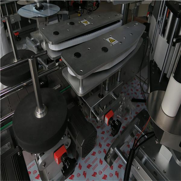 Mesin Pelabelan Botol Bulat / Aplikator Label Permukaan Rata Automatik Penuh