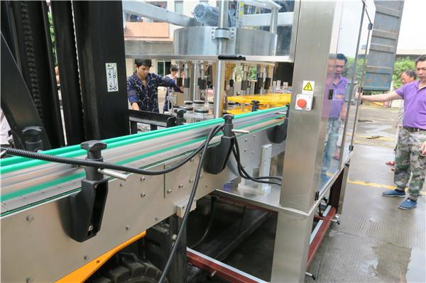 Mesin aplikator label automatik depan / belakang Peralatan Kelajuan 18000B / H