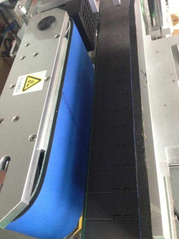 Mesin Label Pelekat Sendiri, Mesin Aplikator Label Sisi Tunggal / Duble Untuk Cap Botol