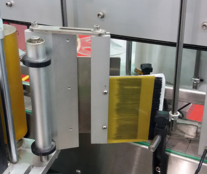 mesin pelabel botol automatik atas botol mekanisme tekan atas dengan sijil CE