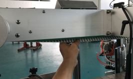 mesin pelabel botol automatik atas botol mekanisme tekan atas dengan sijil CE