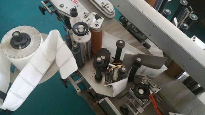 Aplikator Pelekat Label Beg dan Botol Oval, Mesin Percetakan Label Perekat Sendiri Dengan Penghantar Panjang
