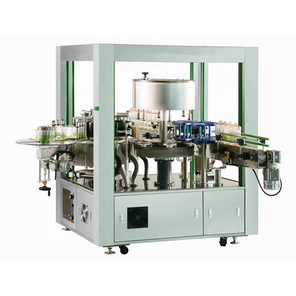 Mesin Label Rotary Depan Dan Belakang