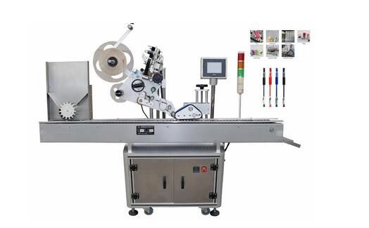 China Penuh - Mesin pelabel botol automatik kawalan servo motor PLC untuk pembekal botol amplouse