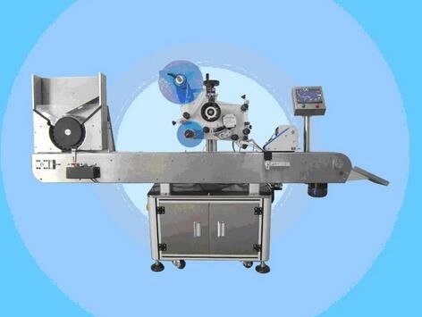 China Mesin Pelabelan Vial Automatik Mesin Pelekat Label Cat Kuku Untuk Kosmetik pembekal