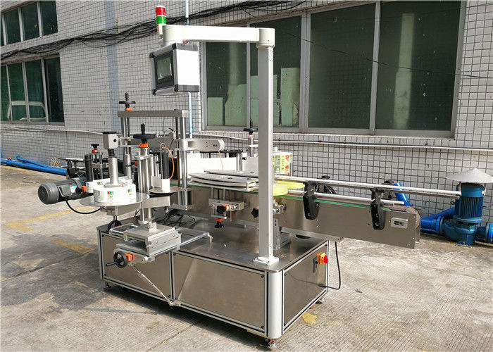 Mesin Pelabelan Botol Flat Shampoo China, pembekal depan dan belakang mesin pelekat diri