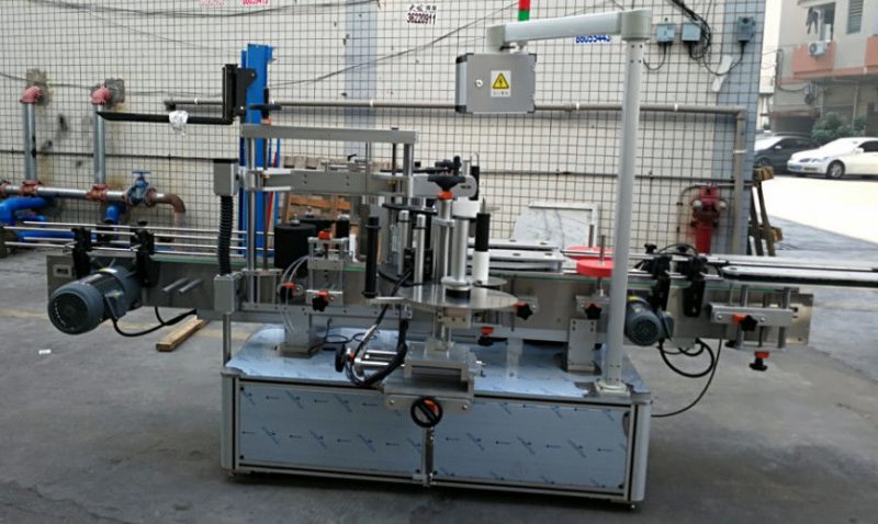 Pembekal Mesin Pelabelan Automatik Botol Oval Elektronik China Double Side Sticker pembekal 1200W