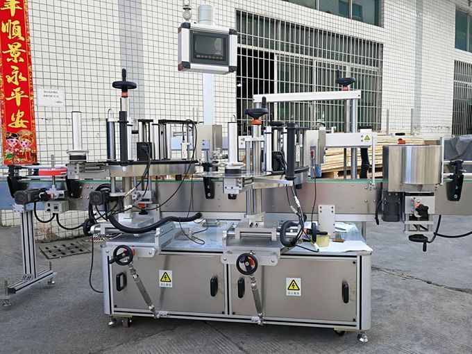 Mesin Pelabelan Pelekat Diri Depan & Belakang Dua Sisi Dengan Skrin Sentuh Automatik Penuh